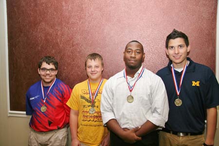 47 All Star Major Sr Cameron TenHoopen Kevin Kuipers Mack Smith Jr Andrew Wright